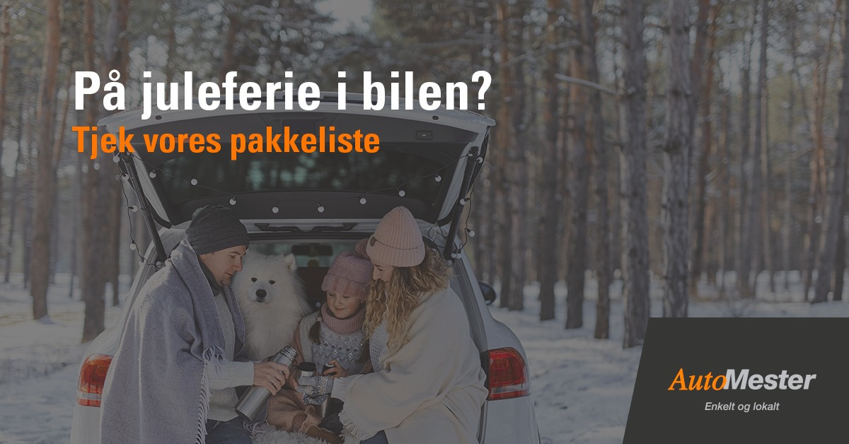 GUMMI-OLE hjælper dig til en tryg og hyggelig bilferie i julen