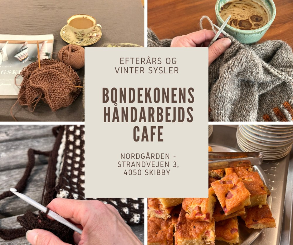 Håndarbejdscafé på Nordgården: Kreativ aften i Skibby