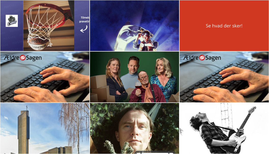 Udforsk spændende begivenheder i Randers: Basketball, filmquiz, IT-hjælp og koncerter