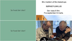 Spændende arrangementer i Aalestrup: Filmklub for børn og en reparationscafé