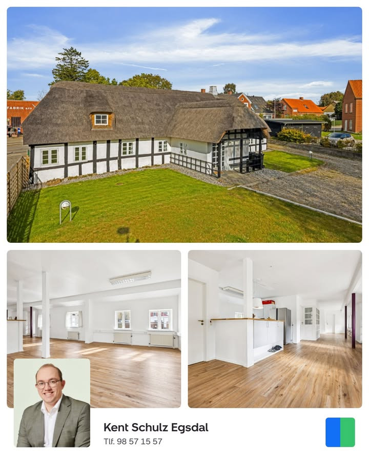 Nybolig Hadsund fremhæver historisk charme med moderne komfort i Skelund