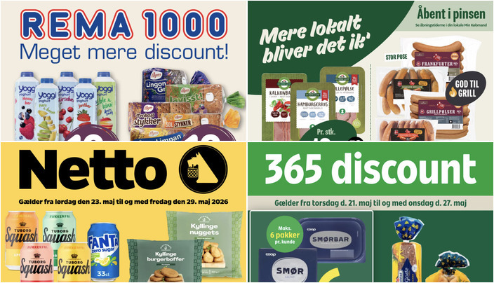 Coop smør til kun 6 kr. og kyllingemarked hos Netto: Se de lokale tilbud