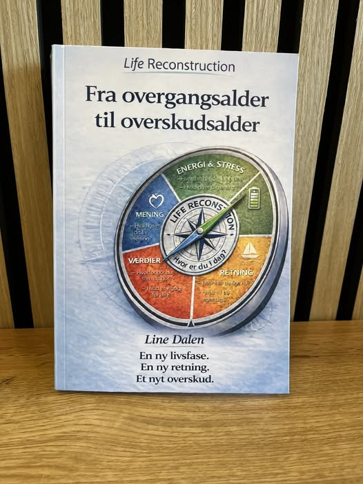Klinik Dalen forklarer titlen på bogen Fra overgangsalder til overskudsalder