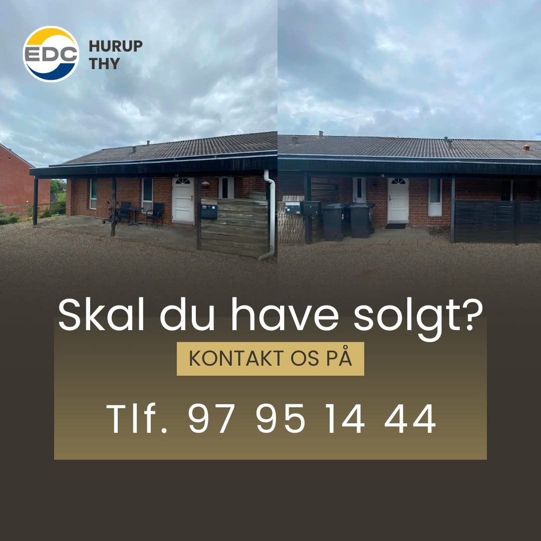 EDC Hurup Thy har netop solgt Toftegade 14 og 18 i Hurup