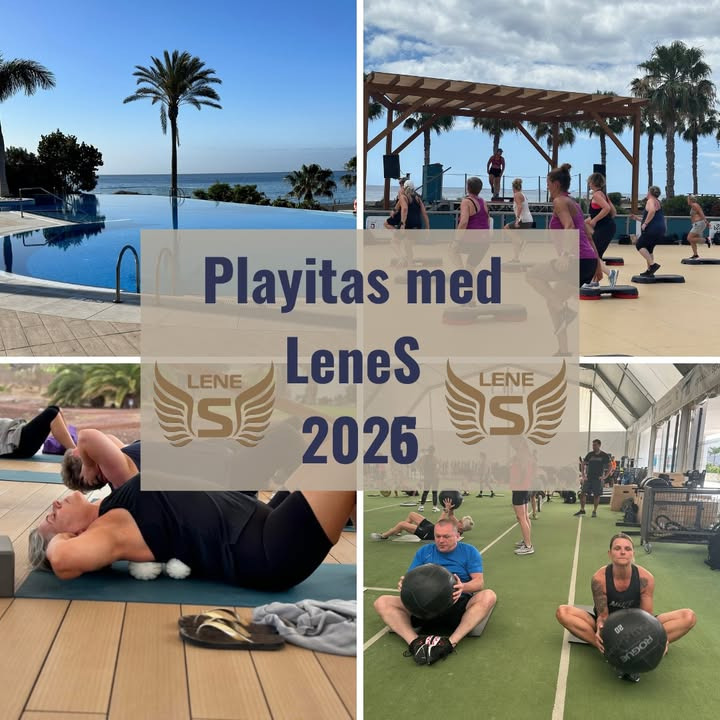 Tag med LeneS på træningsferie til Playitas i 2026