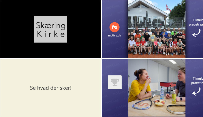 Oplevelser i Egå: Juniorkonfirmander, Tennistræning og Squash for unge