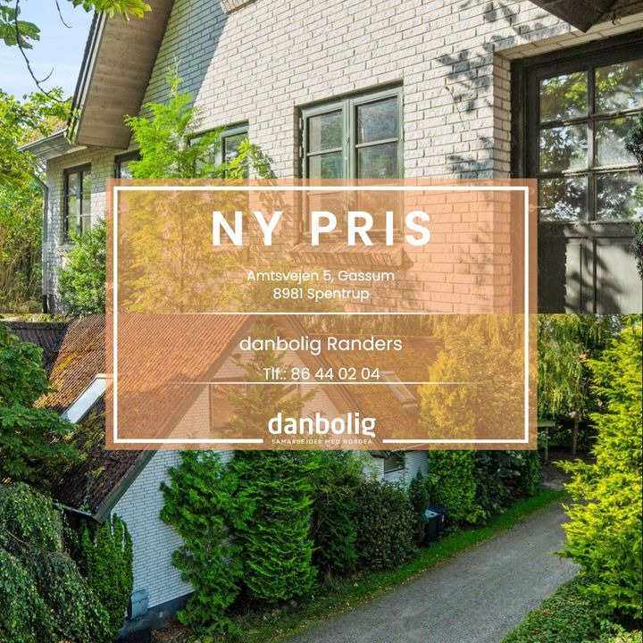 Ny pris på håndværkertilbud i Gassum hos Danbolig Randers