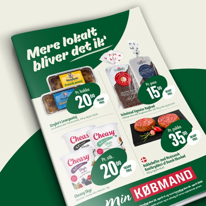 Min Købmand, Nim annoncerer ugens avis med skarpe priser i tre dage