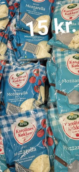 Rema 1000 Slots Bjergby tilbyder lokale tilbud på mozzarella og makrel