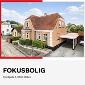 Home Hobro præsenterer dit nye hjem på Fjordgade 3 i Hobro