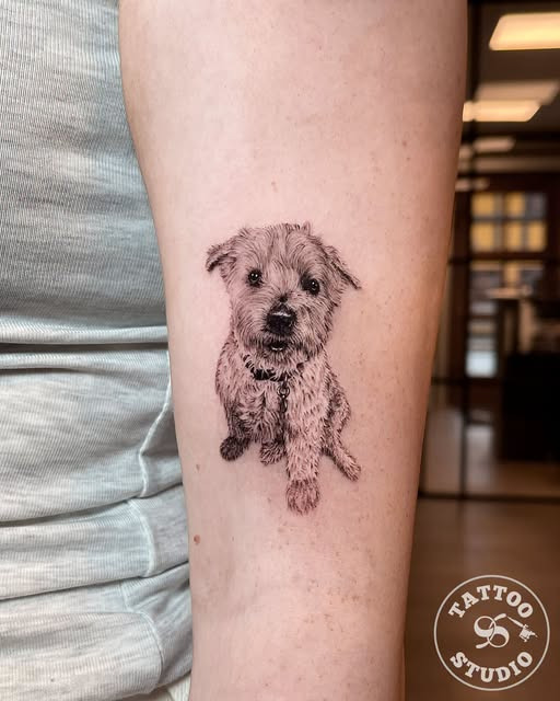 Tattoo Studio 96 Aalborg præsenterer et portræt-tattoo lavet af Alexys