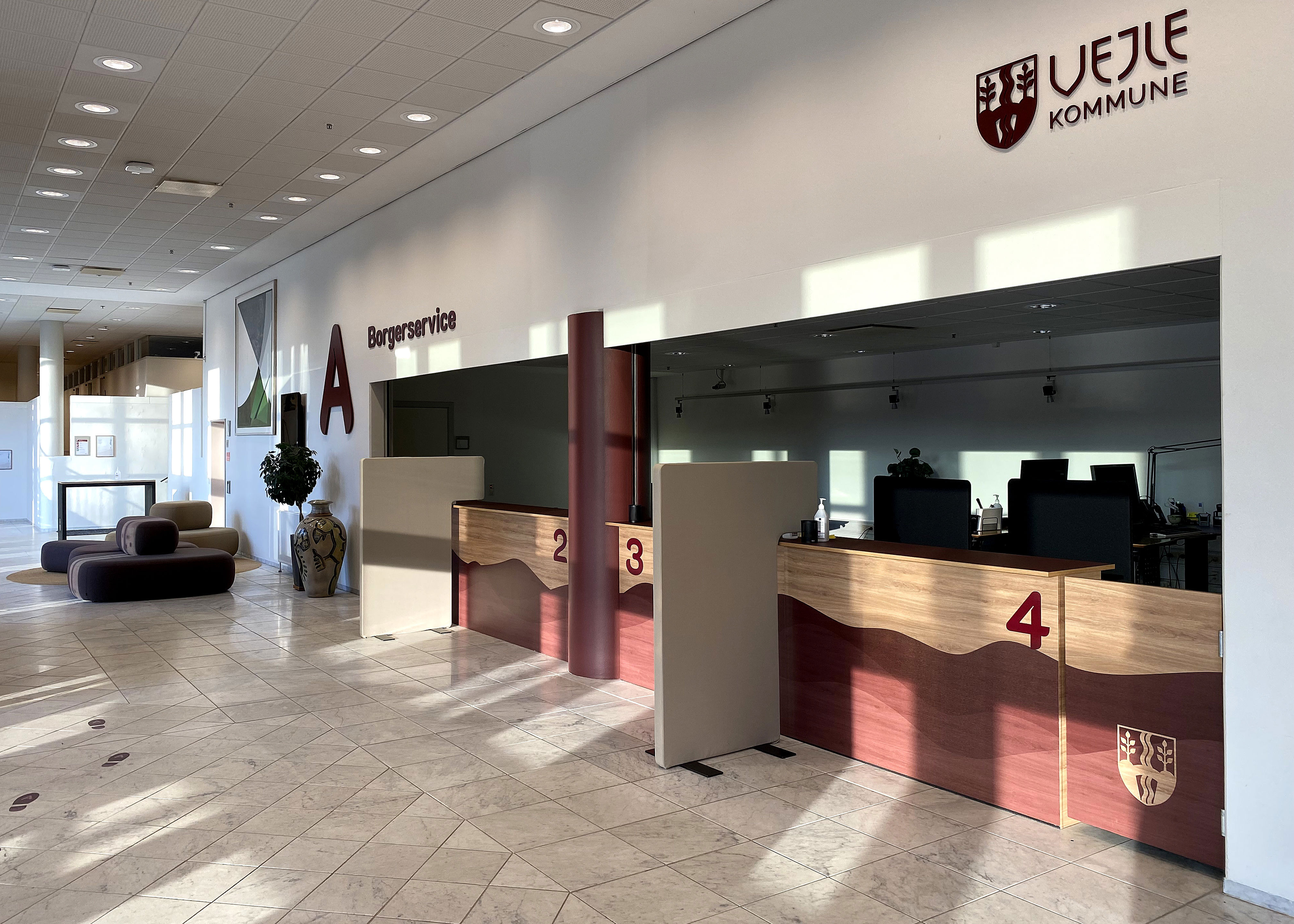 Borgerservice på Skolegade i Vejle lukker 19. juni på grund af kursus og genåbner 22. juni