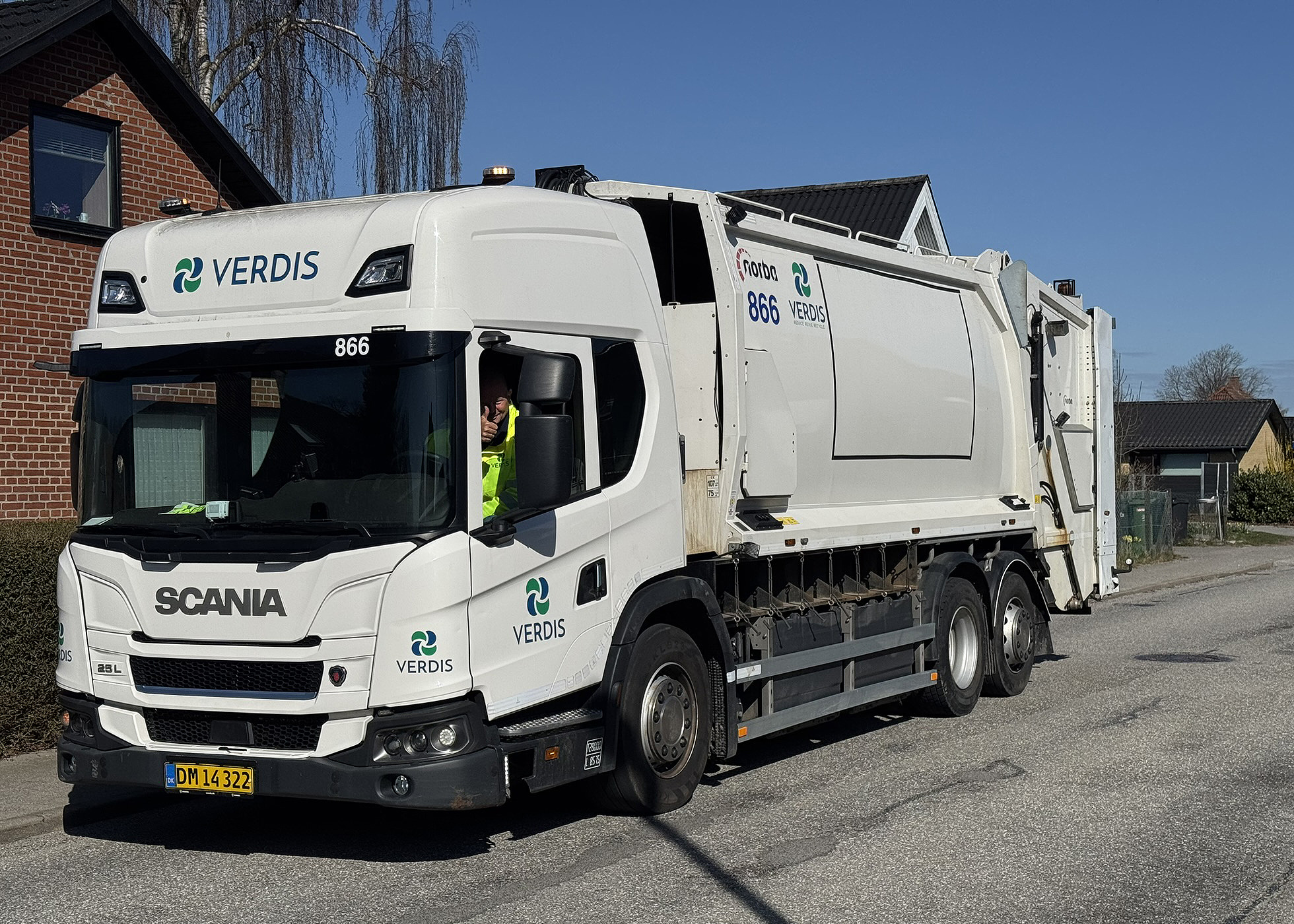 Verdis overtager affaldsindsamlingen i Slagelse med el-skraldebiler og nye tømmedage