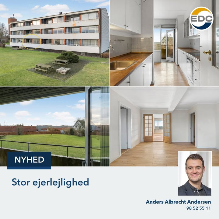 Ny 113 kvm ejerlejlighed fra EDC Søren Jensen: Perfekt til både bopæl og investering
