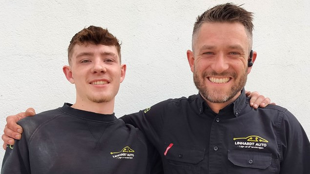 Passion og ærlighed driver Linhardt Auto til succesfuld bilservice