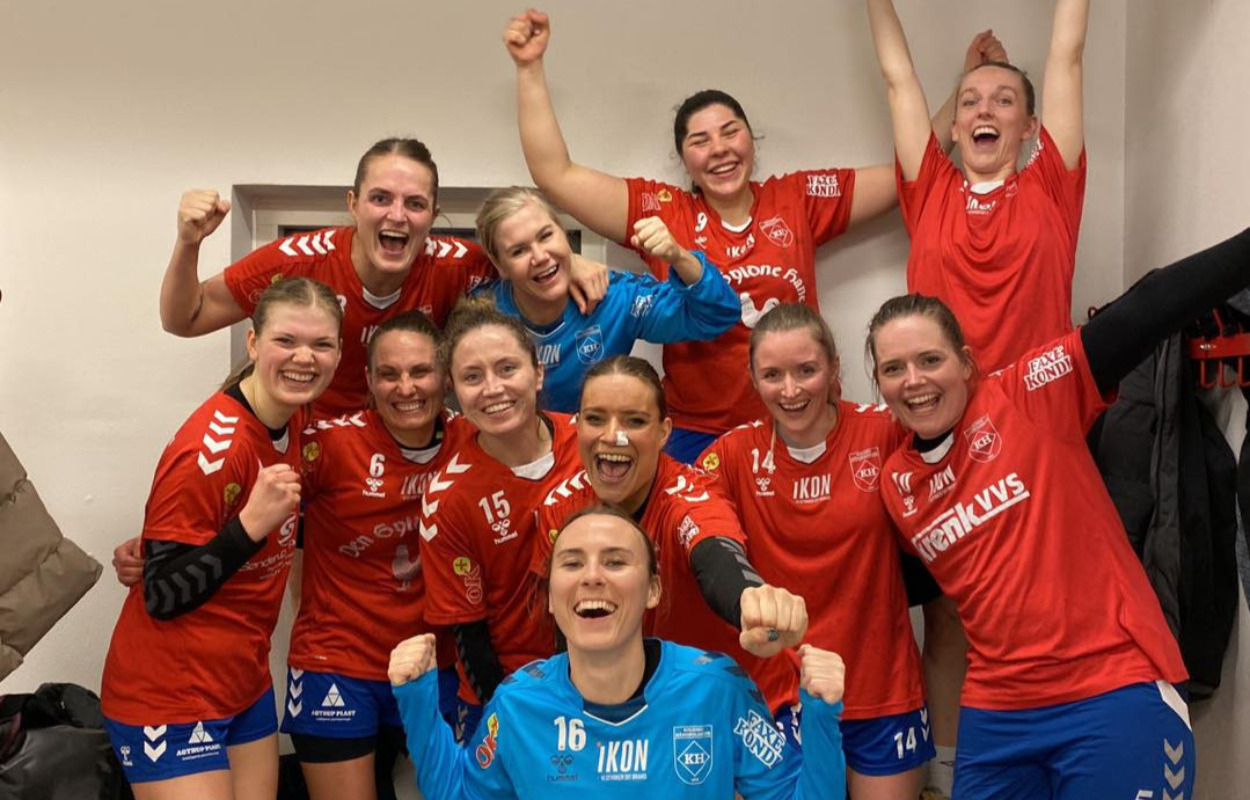 Kolding HK/KFUM øjner puljens andenplads efter endnu en sejr: "Det går vi selvfølgelig efter"