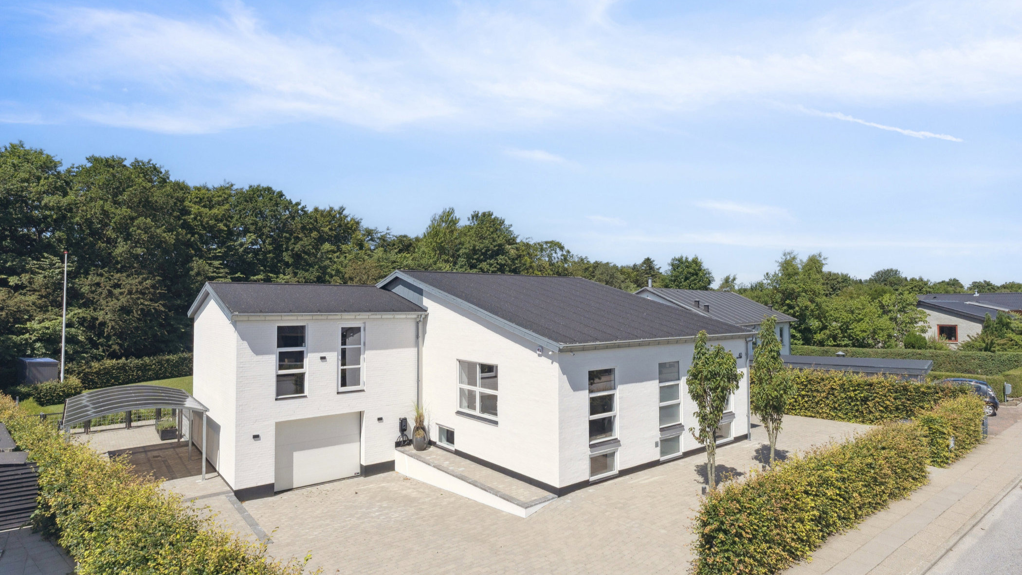 Familievilla med skønne udendørsarealer