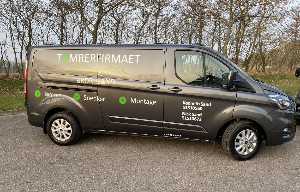 Tømrerfirmaet Brdr. Sand har haft et travlt år: “Vi vil gøre alle vores kunder tilfredse“