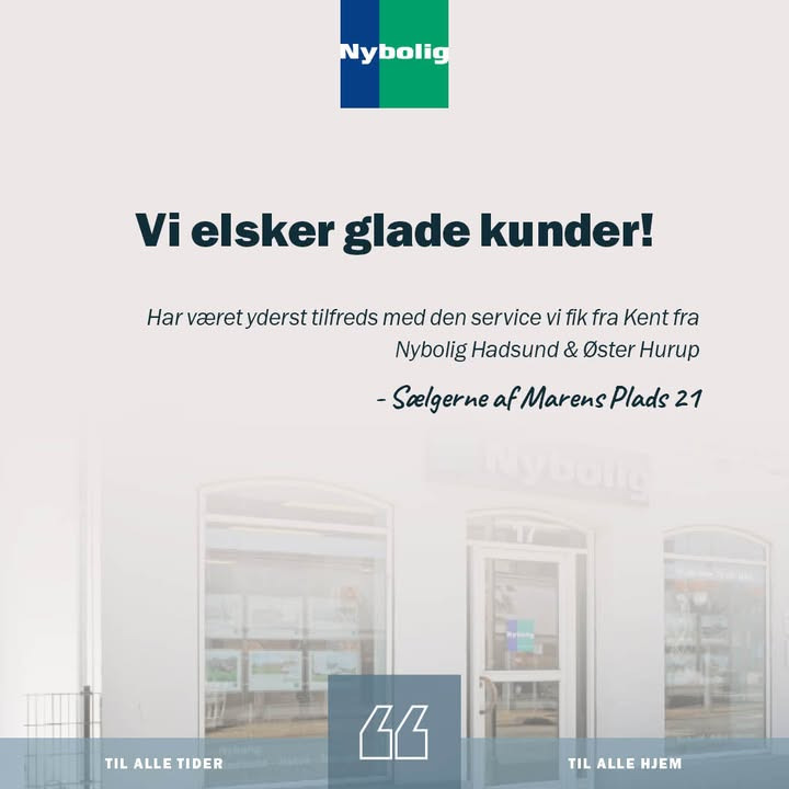 Sælgerne roser Nybolig Hadsund for en professionel salgsproces
