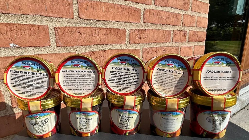 Efterårshygge på Stubbergård Ismejeri: Hjemmelavet is og klappekalve