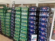 SPAR Nørrebro Hjørring: Få en kasse med 20 flasker sodavand til kun 54,98 kr.