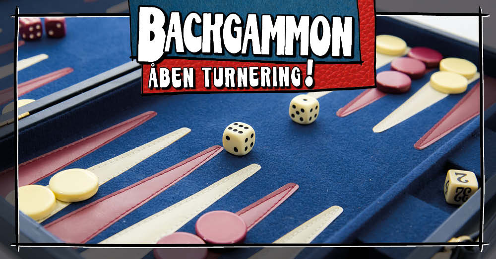Backgammon aften i Storms Pakhus: En gratis turnering for alle