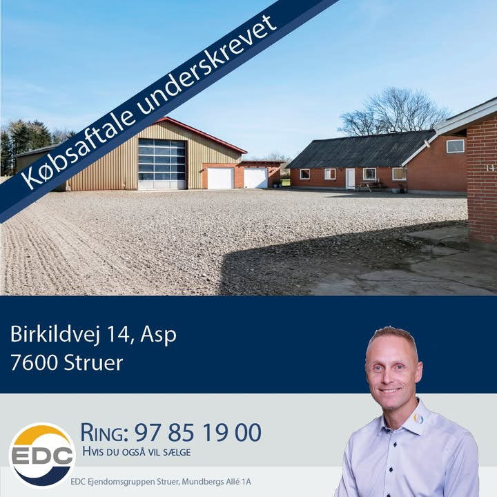 Nyt fra EDC Ejen­doms­grup­pen  Struer 