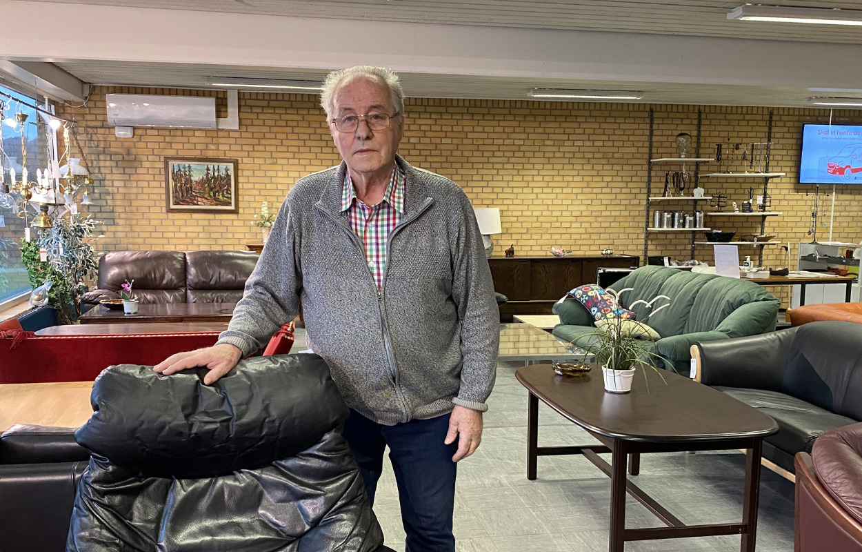 15 års genbrugssucces: Knud var med til at åbne butikken