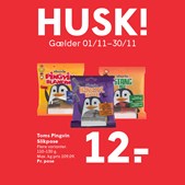 Nye HUSK!-priser hos SPAR Skallerup A/S hele november 2024