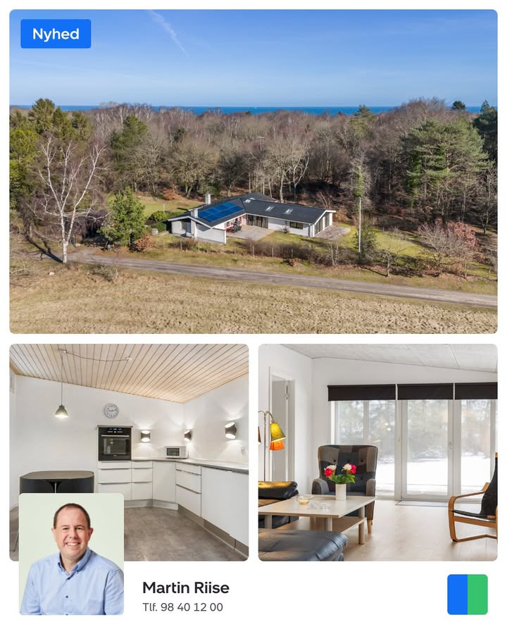 Nybolig Sæby A/S præsenterer ny villa tæt på stranden