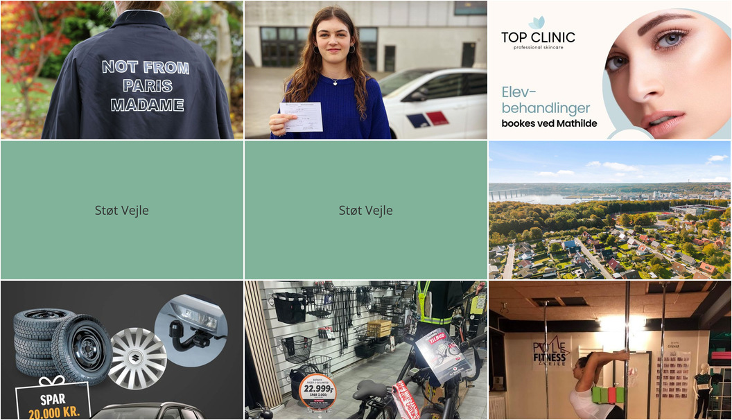 Nyt fra Fri BikeShop Vejle, HENRIK CHRISTENSEN Vejle, Frelsens Hærs Genbrugsbutik og 4 andre