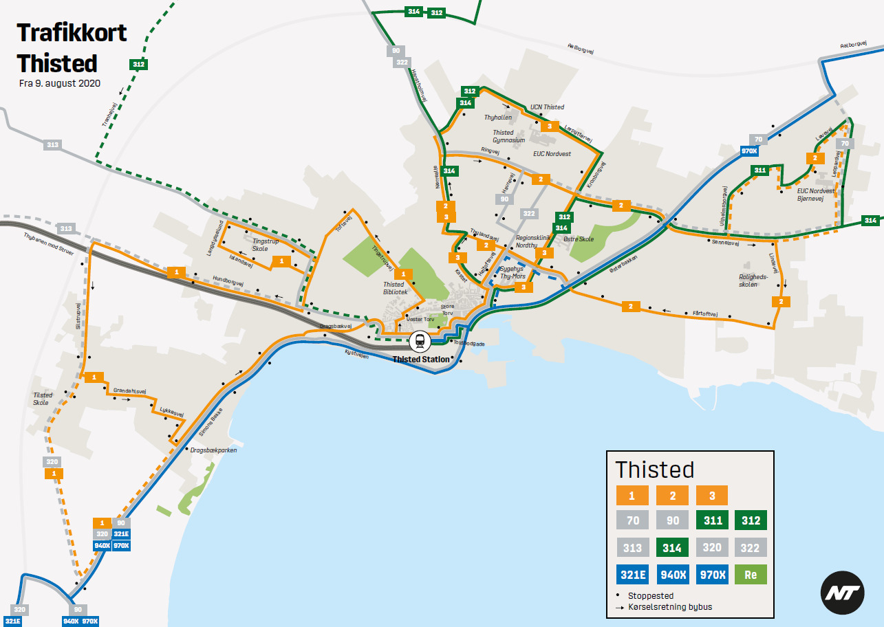 Nyt bybusnet i Thisted