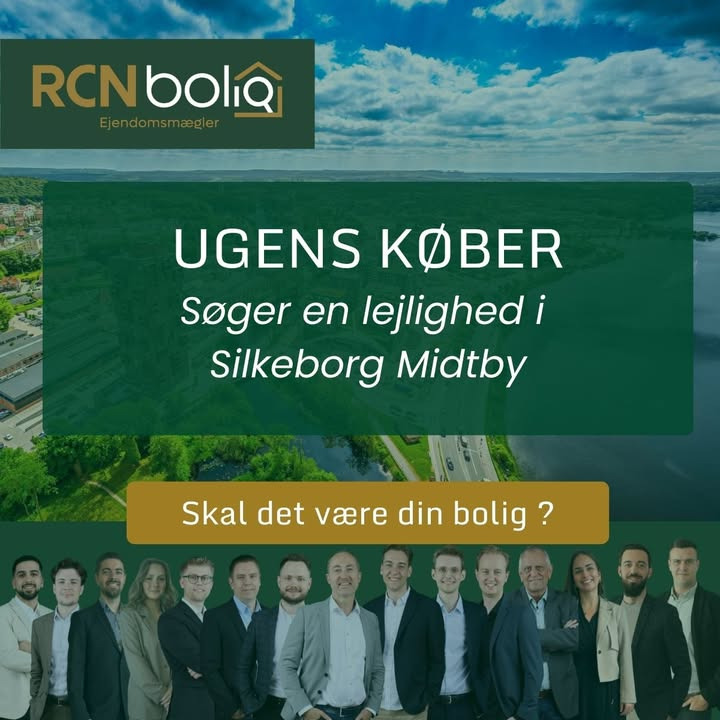 RCN Bolig Silkeborg efterlyser lejlighed: Køber søger nyt hjem i Silkeborg Midtby