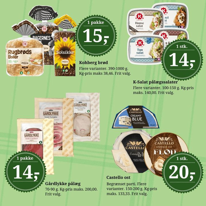 Brugsen Høm inviterer på lækker frokost med gode tilbud til det kolde bord