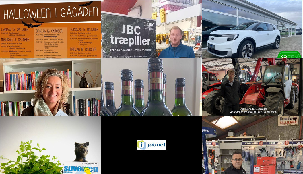 Nyt fra Art´n´Craft, BONDE MASKINER, G.R. BILER, SKIVE A/S og 8 andre