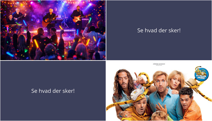 Oplevelser i Rønne denne weekend: Afskedskoncert og komediefilm