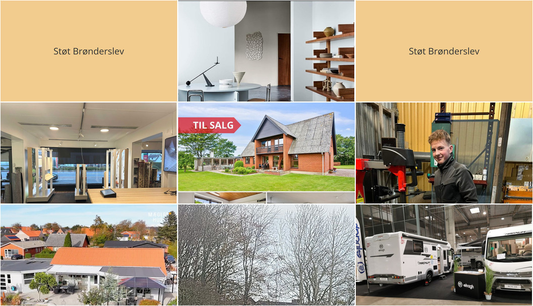 Nyt fra Farvebøtten Brønderslev, Brønderslev Caravan & Trailer Center , WESTERGAARD BOLIG og 4 andre