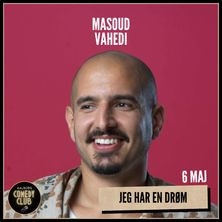 Standup-aftener i Aalborg: Masoud Vahedi og Comedy Testaften