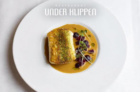 Restaurant Under Klippen tilbyder nytårsmenu anno 2026 til afhentning