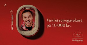 Vind en drømmerejse med MEJDAL AUTO's jubilæumsspil