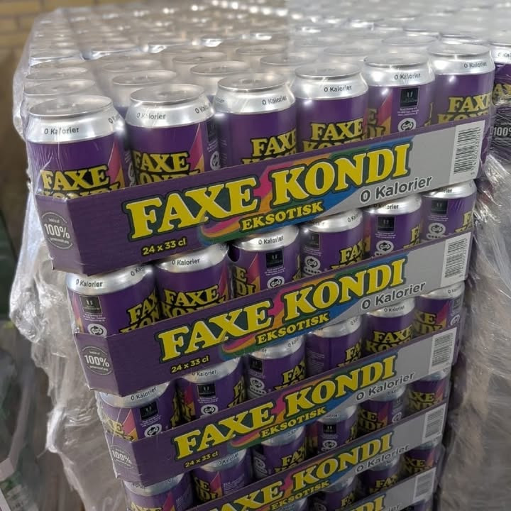 SuperBrugsen Dronninglund lancerer ny Faxe Kondi Eksotisk i begrænset parti