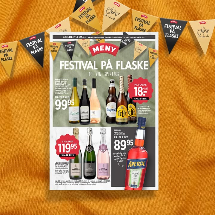 Meny Randers lancerer tilbudsavisen med sommerens skarpe priser på drikkevarer