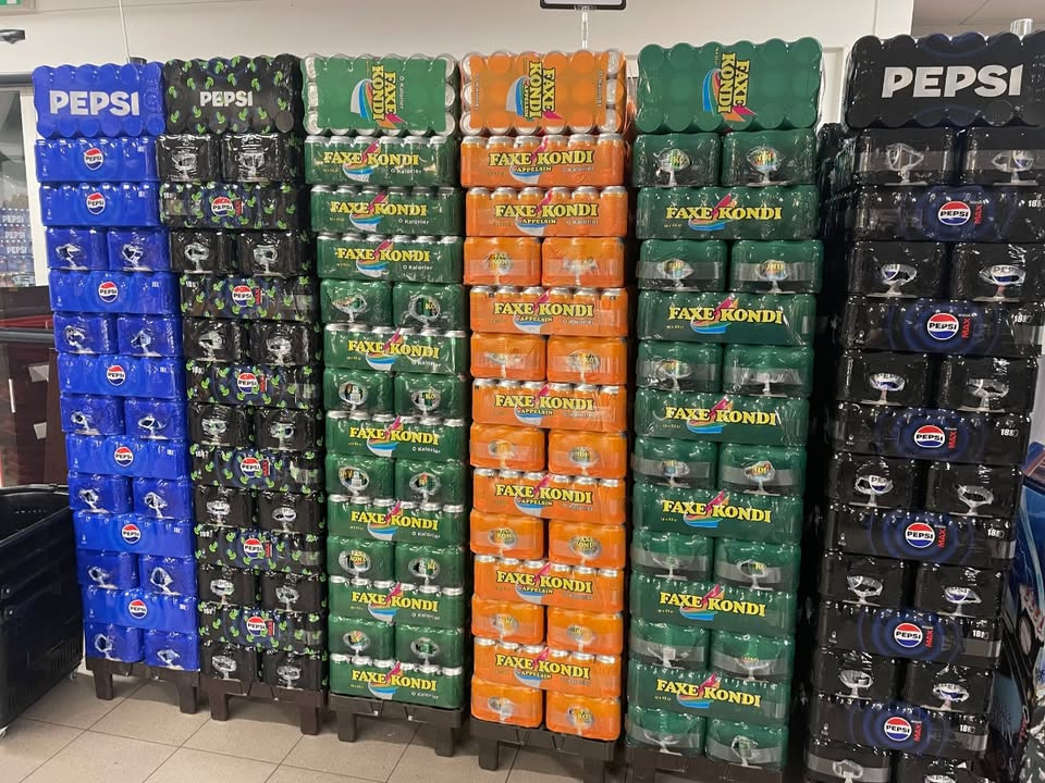 Spar Nørrebro Hjørring tilbyder sodavandsramme til 49,99 kr.