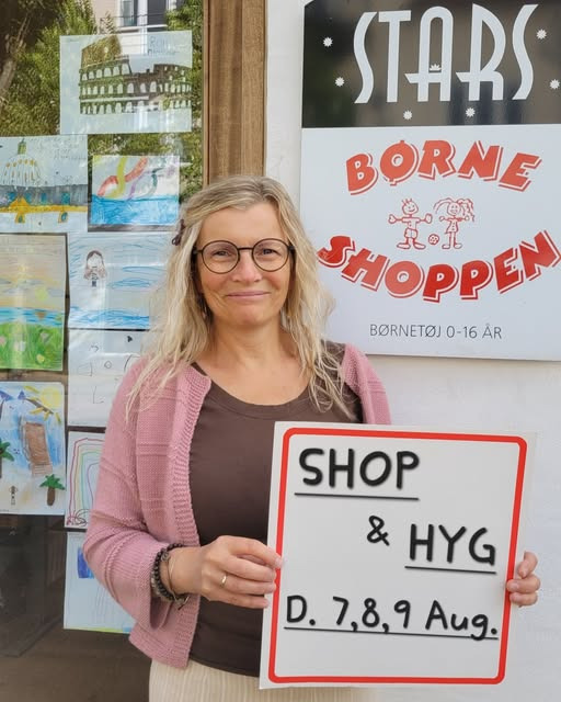 Børneshoppen Brønderslev inviterer til SHOP & HYG med store rabatter og gratis popcorn