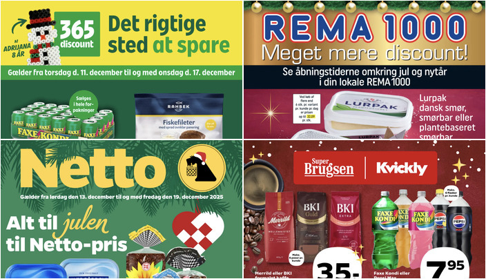 Rahbek fiskefileter til kun 10 kr. og kærgården smør til 7,50 kr. - se de lokale tilbud