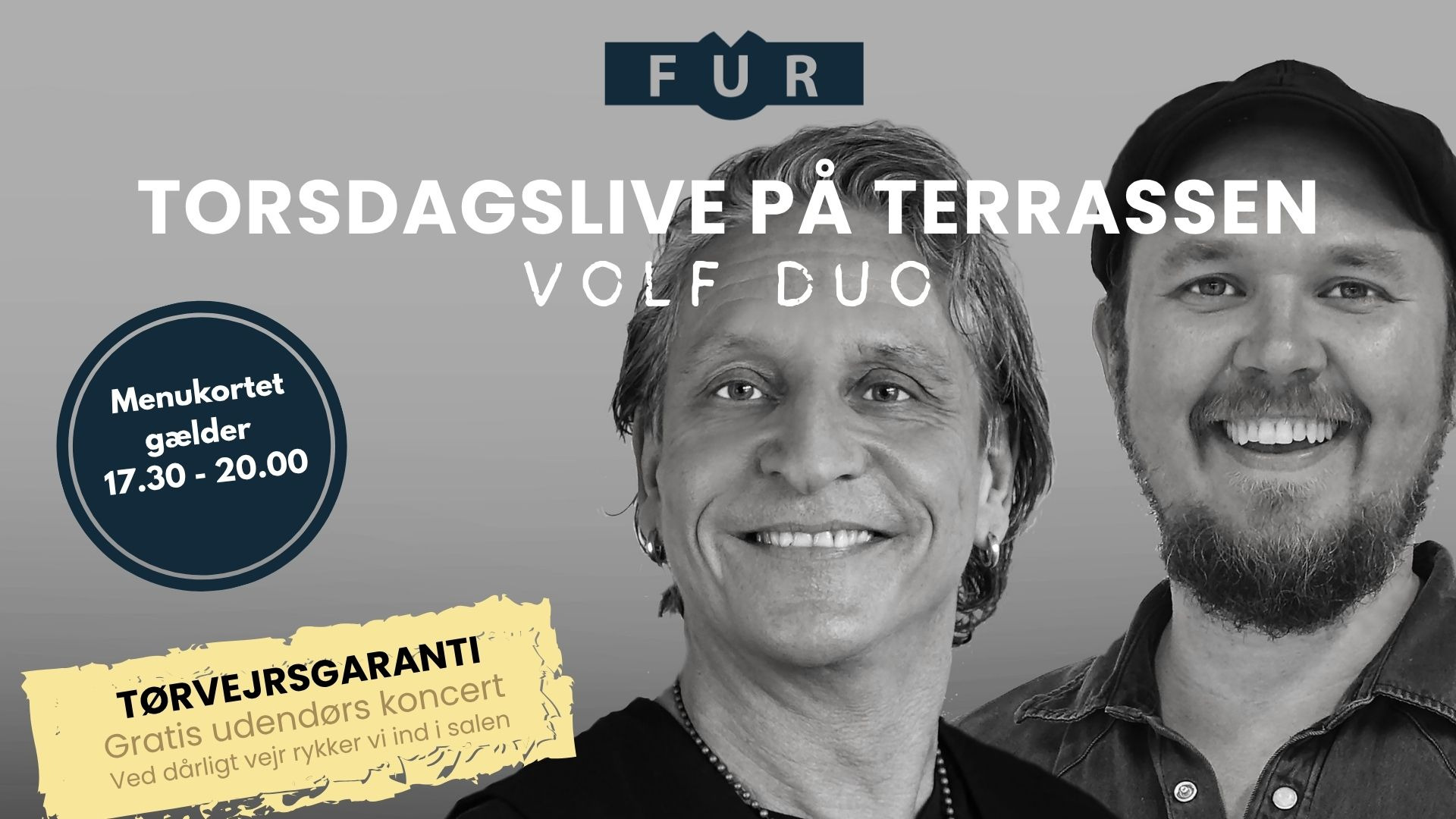 Torsdagslive med Volf Duo hos Fur Bryghus