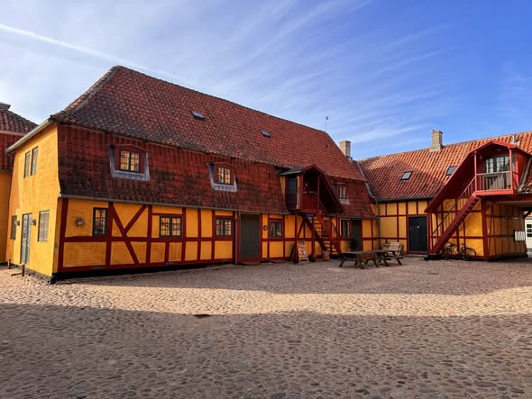 Købmandsgaarden Kerteminde ApS deler vinterbilleder fra et snefrit Kerteminde