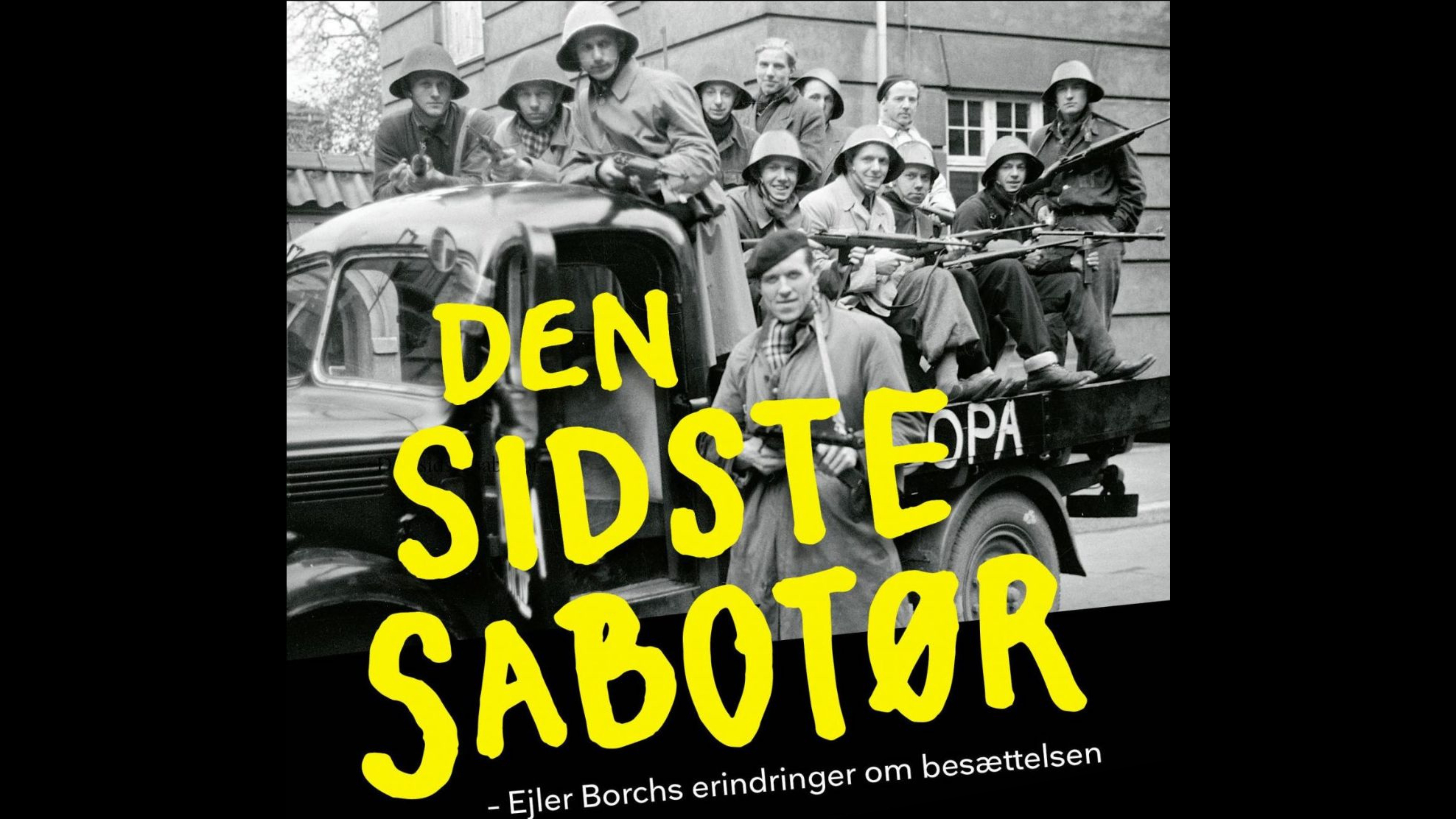 Mød forfatteren Anders Hauch Fenger og hør om 'Den Sidste Sabotør'