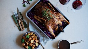 Mortensaften med udsigt på Salling Rooftop i Aalborg