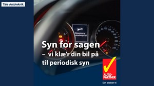 Tårs Autoteknik sikrer dine synsbesøg uden bøvl